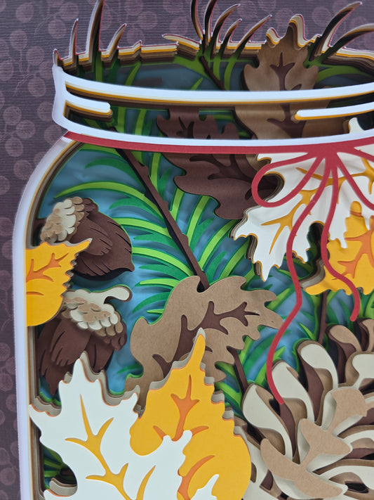 Autumn Mason Jar