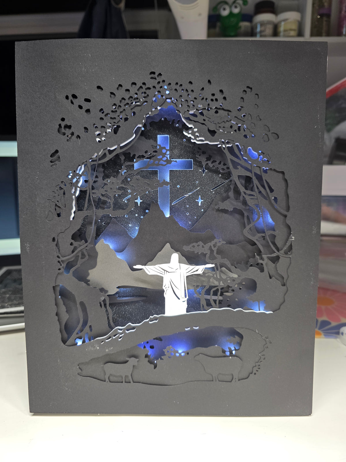 Lighted Jesus Light