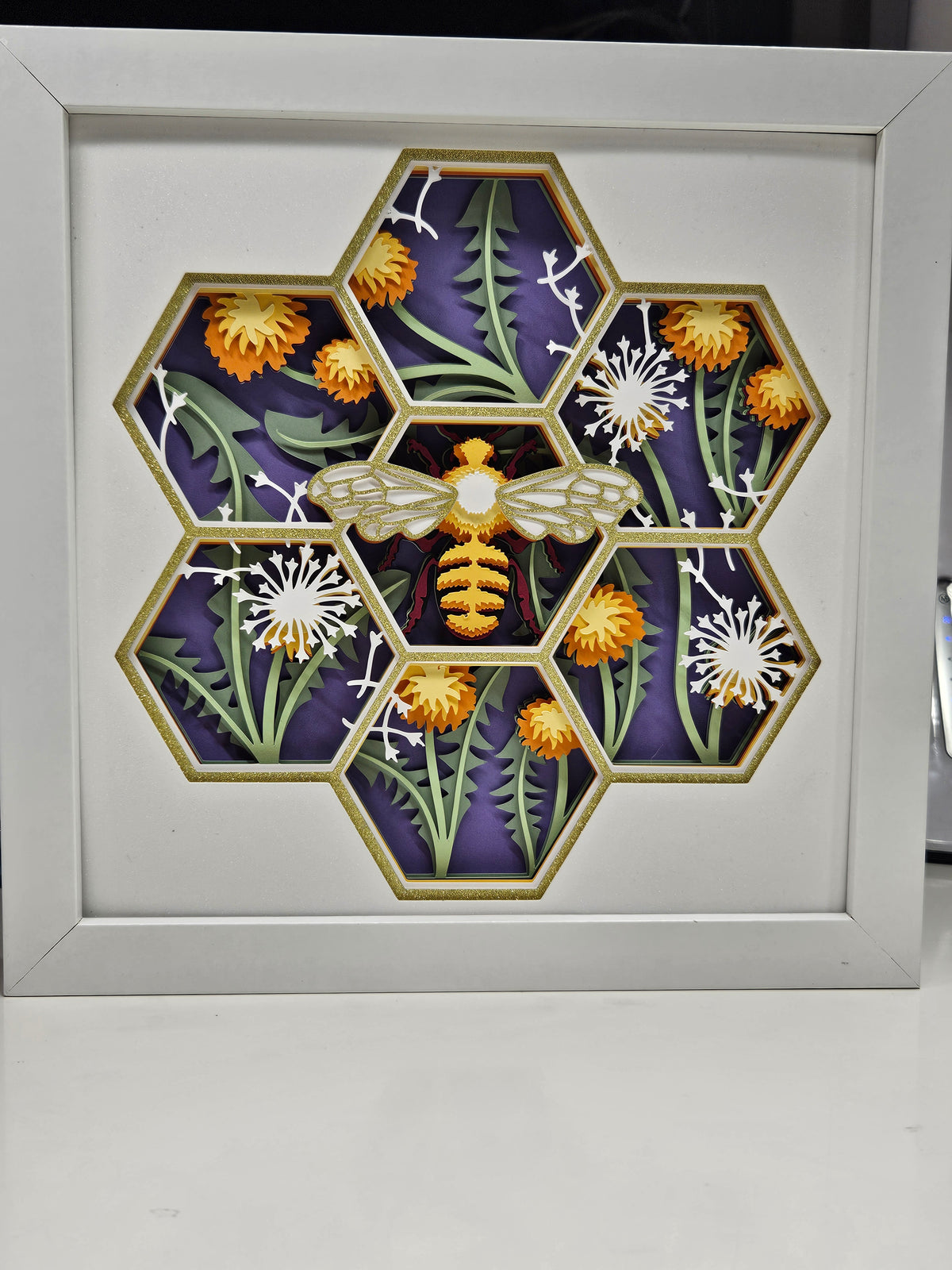 Bee Shadow Box
