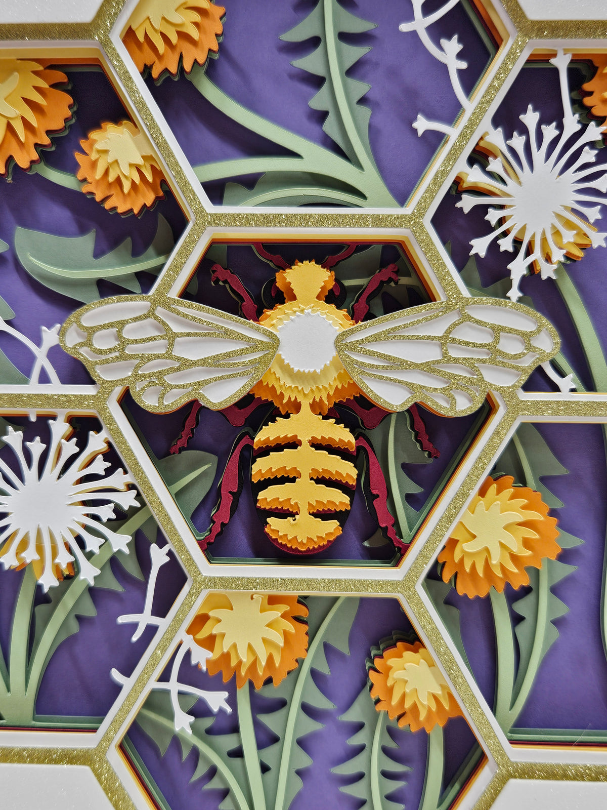 Bee Shadow Box