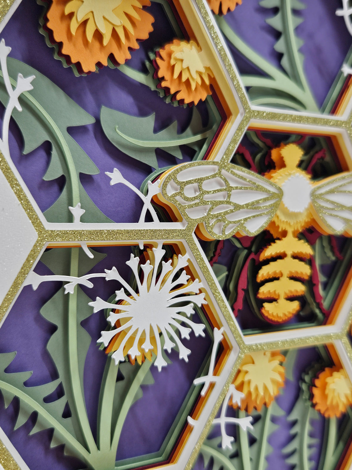 Bee Shadow Box
