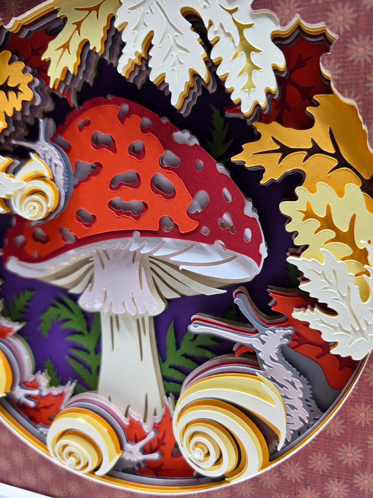 Mushroom and snails