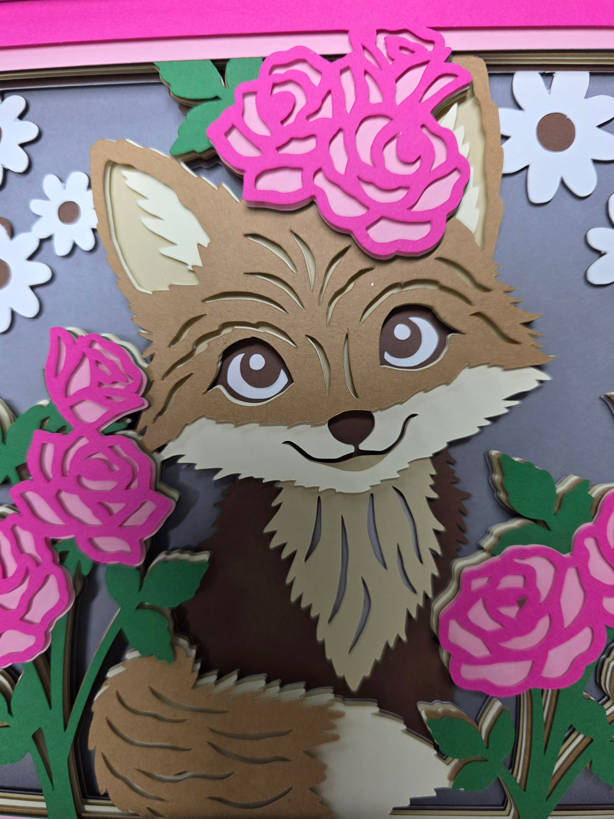 Fox in Flowers