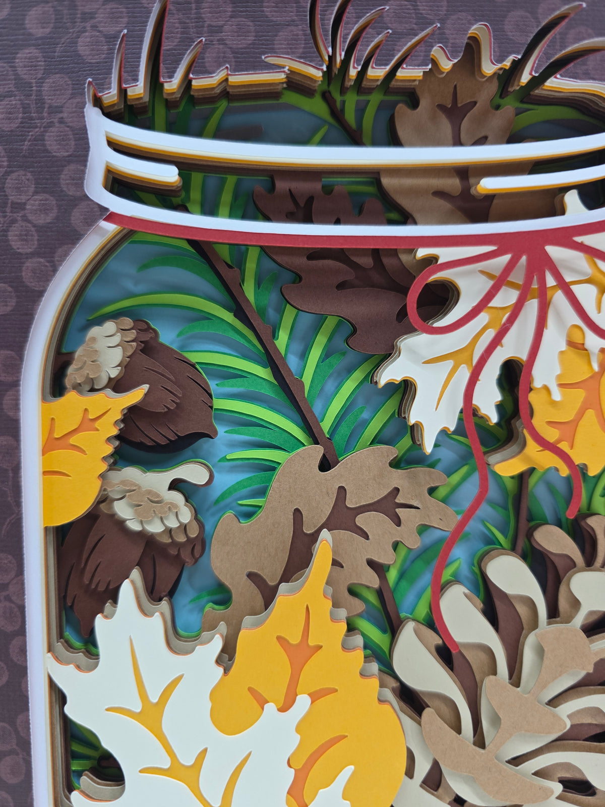 Autumn Mason Jar