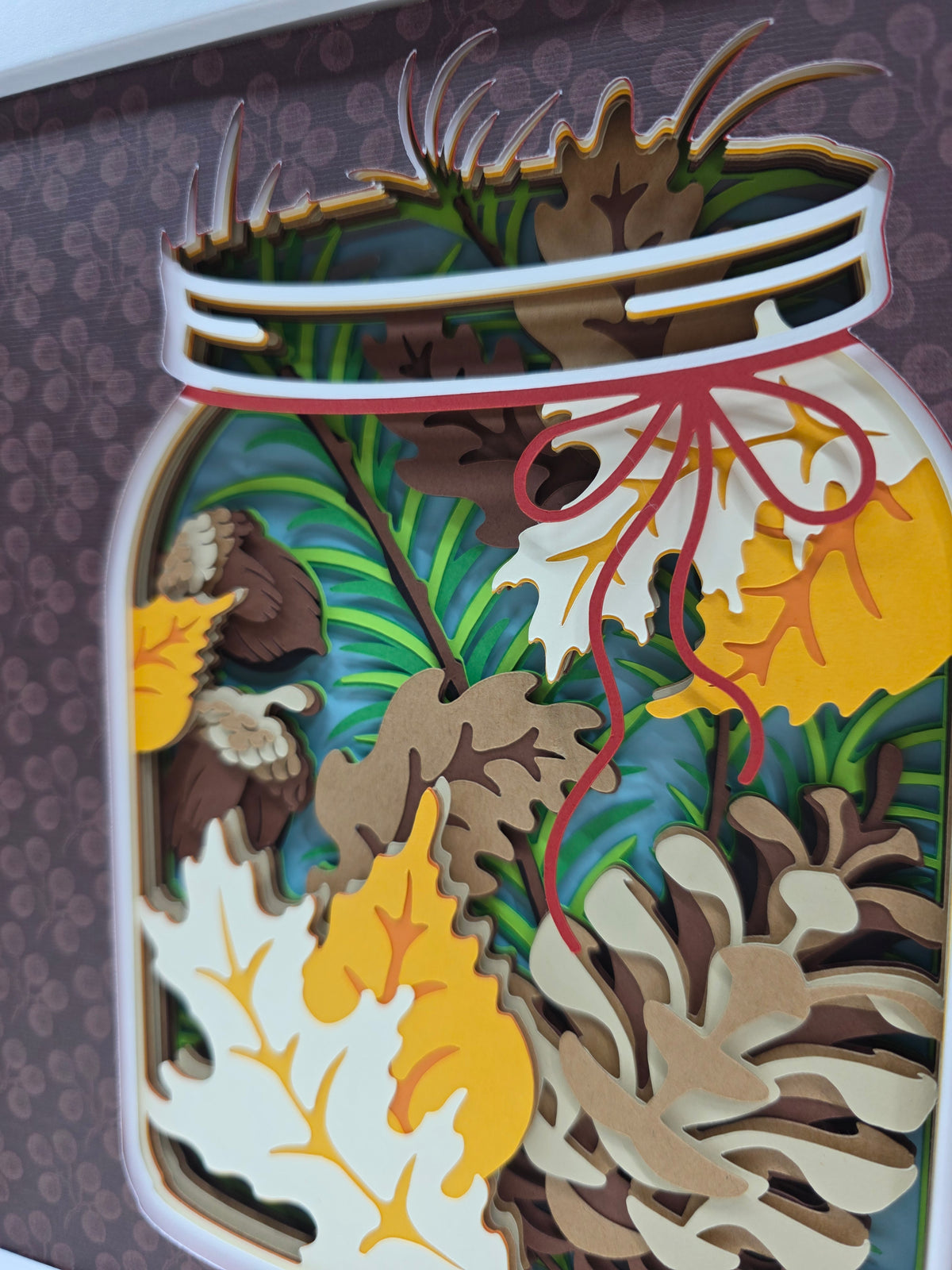 Autumn Mason Jar