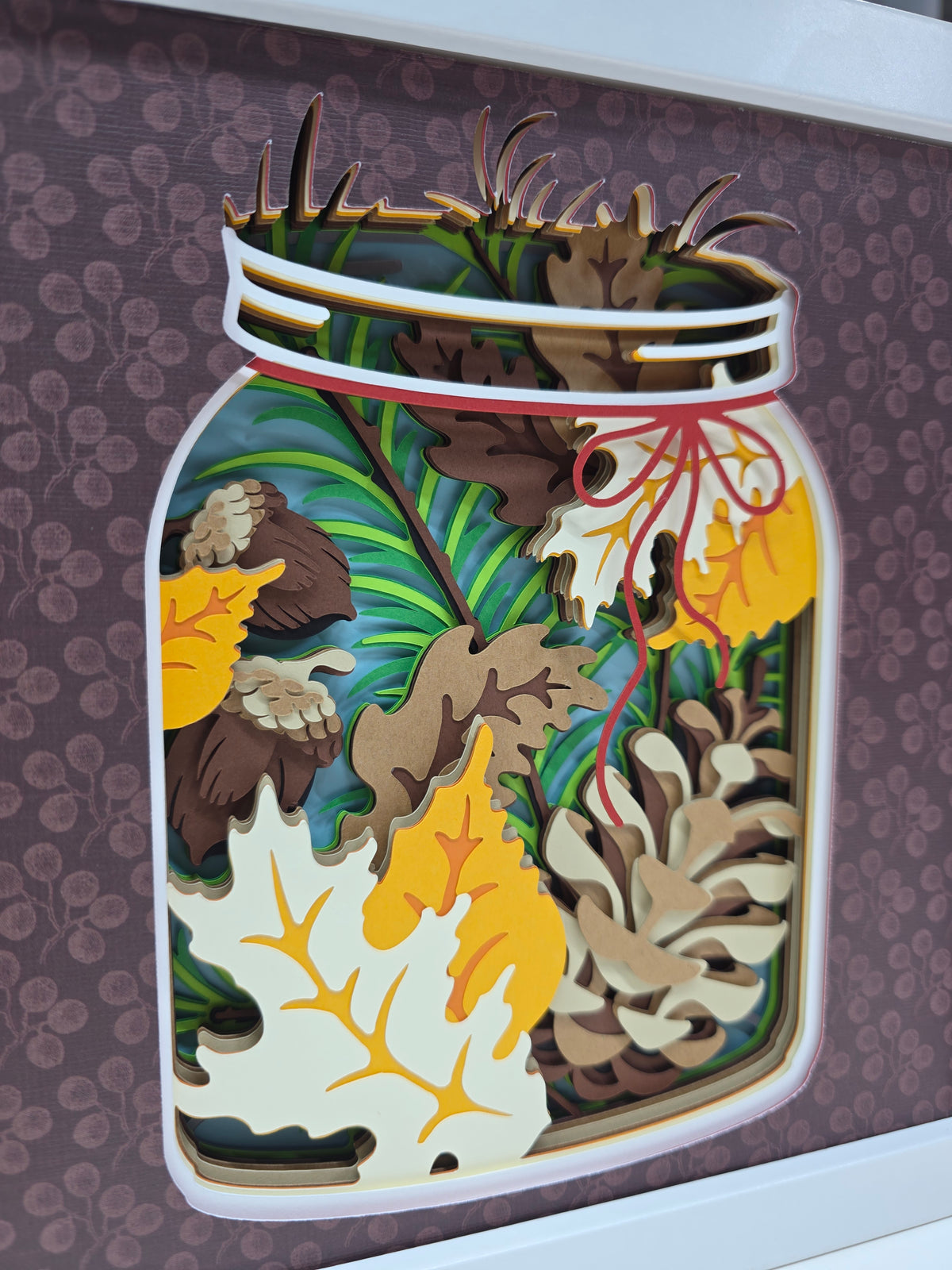Autumn Mason Jar