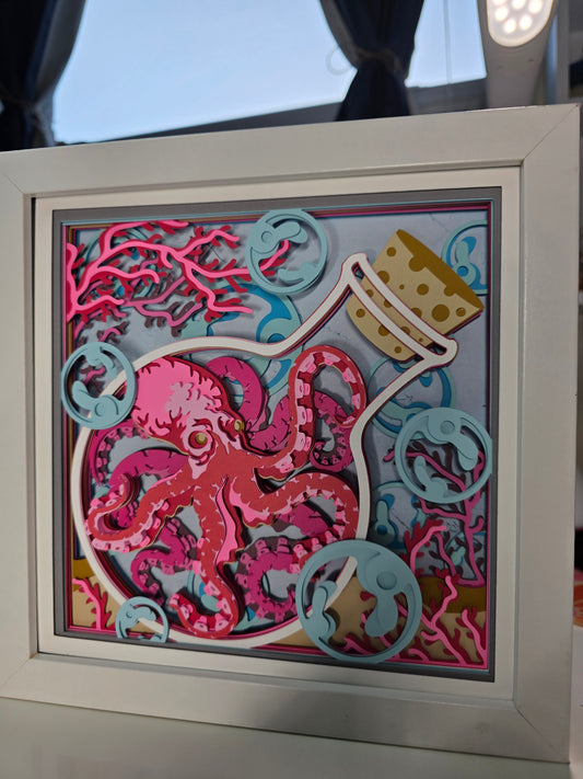 Whimsical octopus