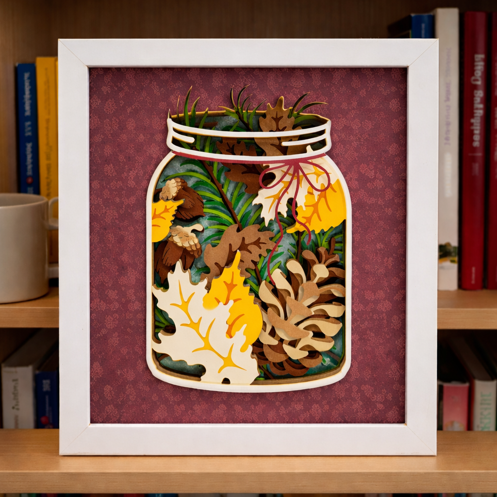 Autumn Mason Jar